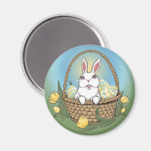 Osterhase Magnet Festliche Osterdekore (Vorderseite/Rückseite)