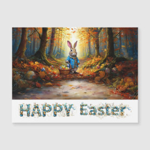 Osterhase  magnetkarte