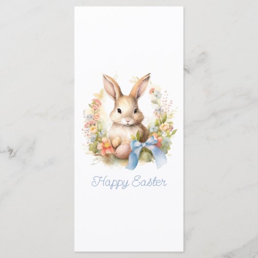 Osterhase Menükarte (Rückseite)