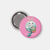 Osterhase Mermaid Thunder_Cove Magnet (Vorderseite/Rückseite)