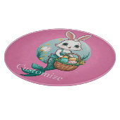Osterhase Mermaid Thunder_Cove Schneidebrett (Ecke)