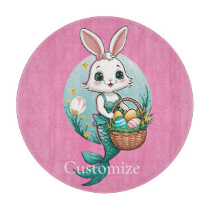 Osterhase Mermaid Thunder_Cove Schneidebrett