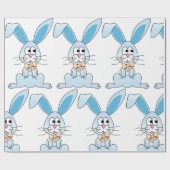 Osterhase mit Bow-Krawatte Geschenkpapier (Flach)