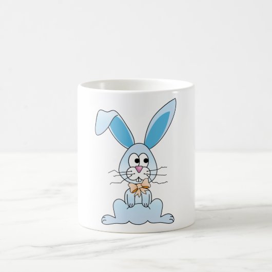 Osterhase mit Bow-Krawatte Kaffeetasse (Mittel)