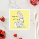 Osterhase mit Egg Napkins Serviette (Beispiel)