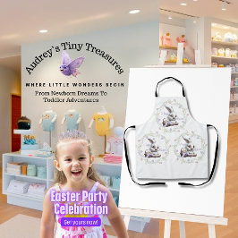 Osterhase mit Eierkörbe Schürze