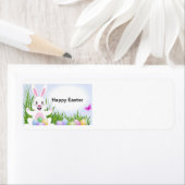 Osterhase mit farbigen Eiern (Insitu)