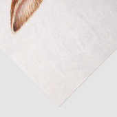 Osterhase mit farbigen Eiern Seidenpapier (Detail)