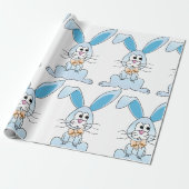 Osterhase mit Fliege Geschenkpapier (Ungerollt)