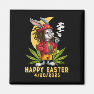 Osterhase mit gemeinsamem Ostern 2 Magnet