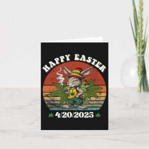 Osterhase mit gemeinsamen Ostertag 4 Karte