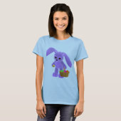 Osterhase mit Korb T-Shirt (Vorne ganz)