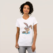 Osterhase mit Korb T-Shirt (Vorne ganz)