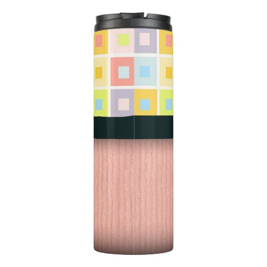 Osterhase mit Korb Thermosbecher (Rückseite)