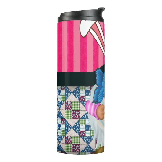 Osterhase mit Ostereier Thermosbecher (Nach links gedreht)