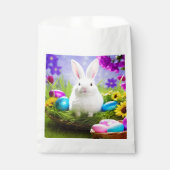 Osterhase mit Ostereierkörbe Geschenktütchen (Vorderseite)