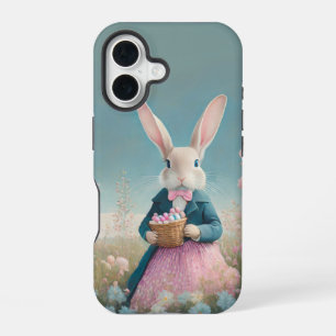 Osterhase mit Ostereiern Frohe Ostern iPhone 16 Hülle