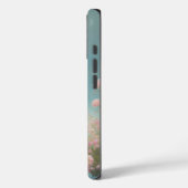 Osterhase mit Ostereiern Happy Osterfest Case-Mate iPhone Hülle (Rückseite / Links)