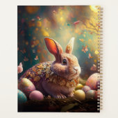Osterhase mit Ostereiern Planer (Rückseite)