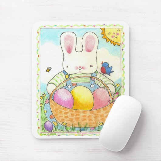 Osterhase Mousepad (Mit Mouse)