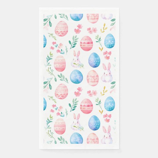 Osterhase - Nahtloses Gewebe für Muster Serviette (Vorderseite)