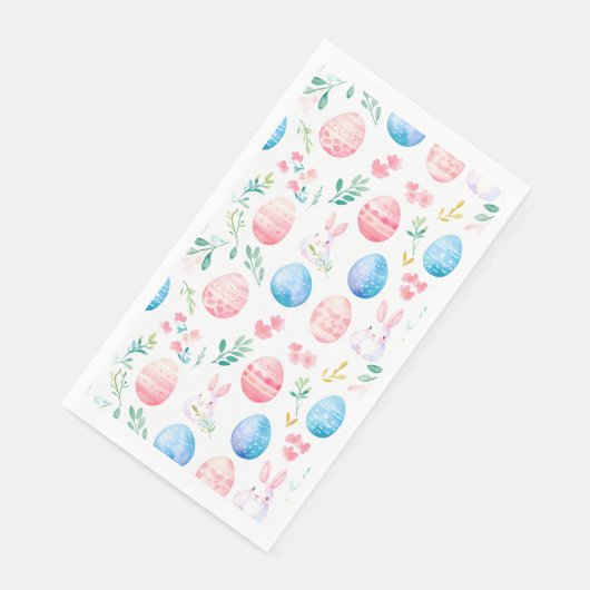 Osterhase - Nahtloses Gewebe für Muster Serviette (Ecke)