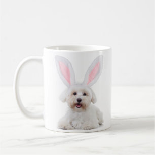 Osterhase Niedlich Osterhund Osterkaffee Tasse