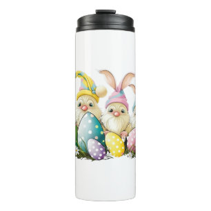 Osterhase Niedlicher Frühling Ostereier Jagen Thermosbecher