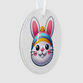 Osterhase Ornament (Vorderseite)