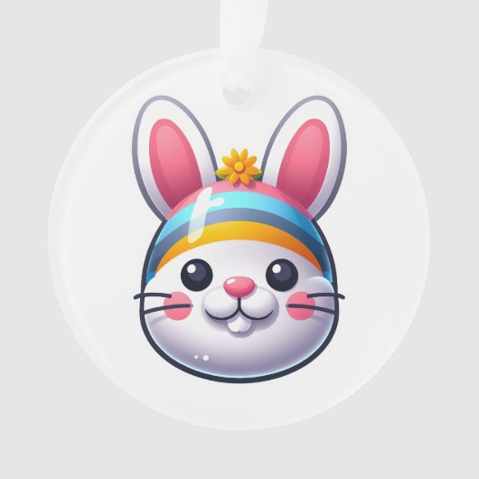 Osterhase Ornament (Vorderseite)