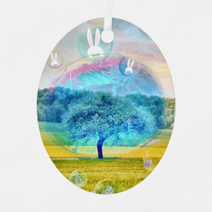 Osterhase Ornament Aus Metall