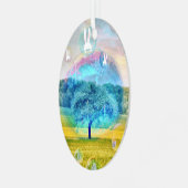 Osterhase Ornament Aus Metall (Vorderseite links)