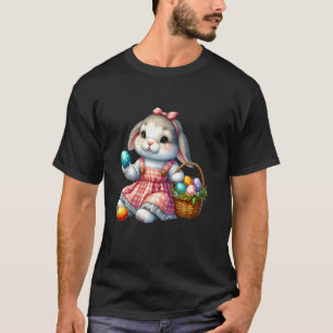 Osterhase Ostereier Jagd Süß Sonntag Frühling Chri T-Shirt