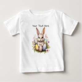 Osterhase & Ostereier Kunstwerk Baby T-shirt