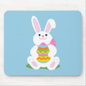 Osterhase ~ Ostereier Mousepad (Vorne)