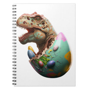 Osterhase Ostern Dinosaurier Egg Osterfreund Notizblock