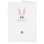 Osterhase & Ostern Ei auf Light Blue (Hinten)