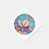 Osterhase - Papier Napkins Serviette (Ecke)