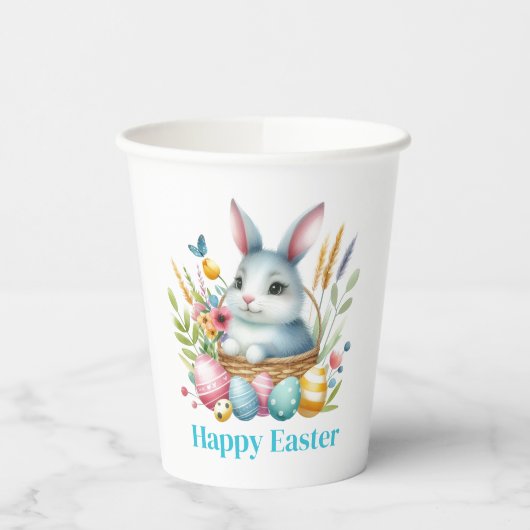 Osterhase Pappbecher (Links)