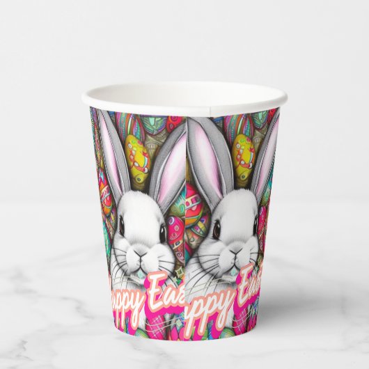 Osterhase Pappbecher (Rechts)