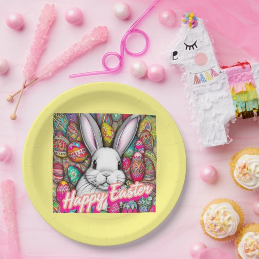 Osterhase Pappteller (Party)
