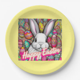 Osterhase Pappteller