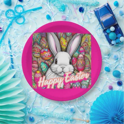 Osterhase Pappteller (Party)