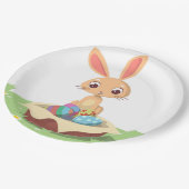 OSTERHASE PAPPTELLER (Schrägansicht)