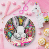 Osterhase Pappteller (Party)