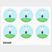Osterhase Personalisierte Stickers (Blatt)