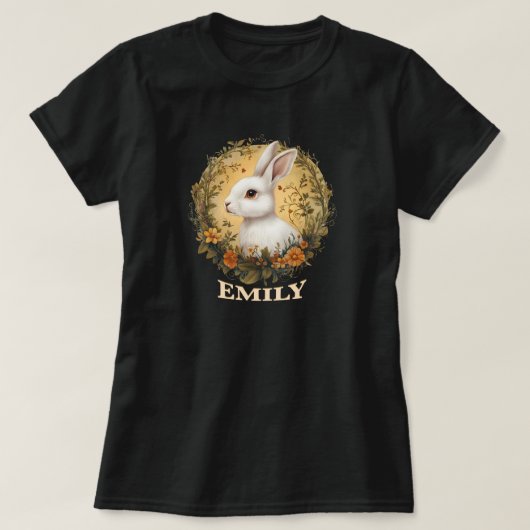 Osterhase Personalisierter T - Shirt - Individuell (Design vorne)