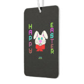 Osterhase Portrait Rectangle Air Freshener Autolufterfrischer (Links)
