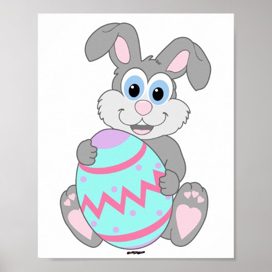 Osterhase Poster (Vorne)