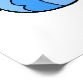 Osterhase Poster (Ecke)